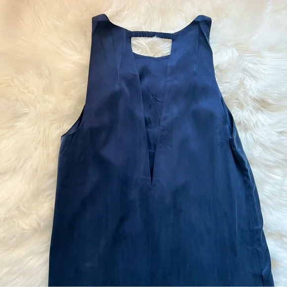 ๐ SOLD ๐ New! LUNYA Racer Washable Silk Slit Maxi Dress - Picture 11 of 14